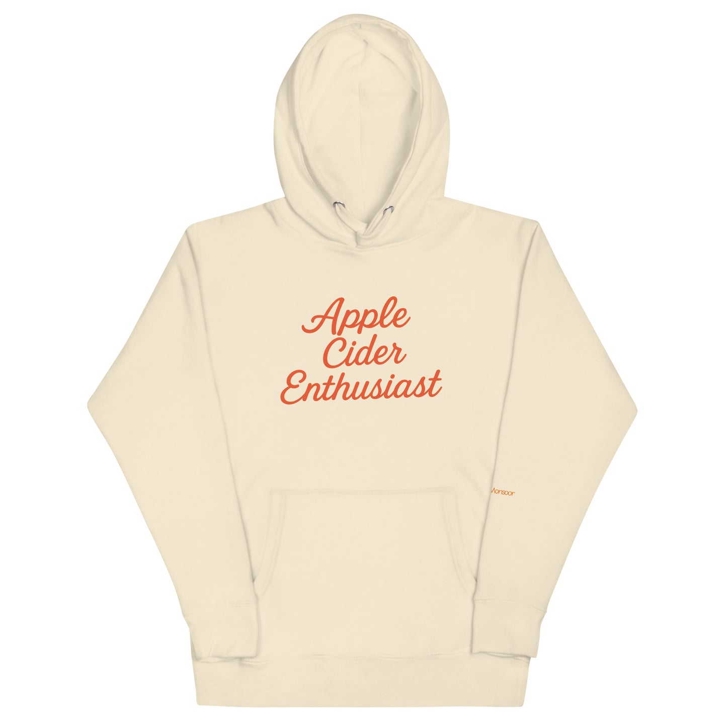 Apple Cider Enthusiast Unisex Premium Pullover Hoodie - Bone