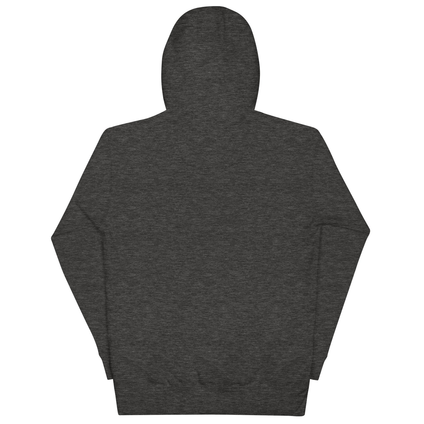 Dark gray hoodie - back