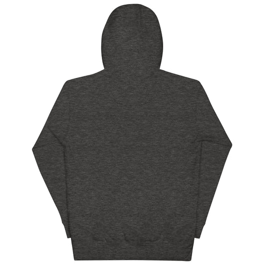 Dark gray hoodie - back