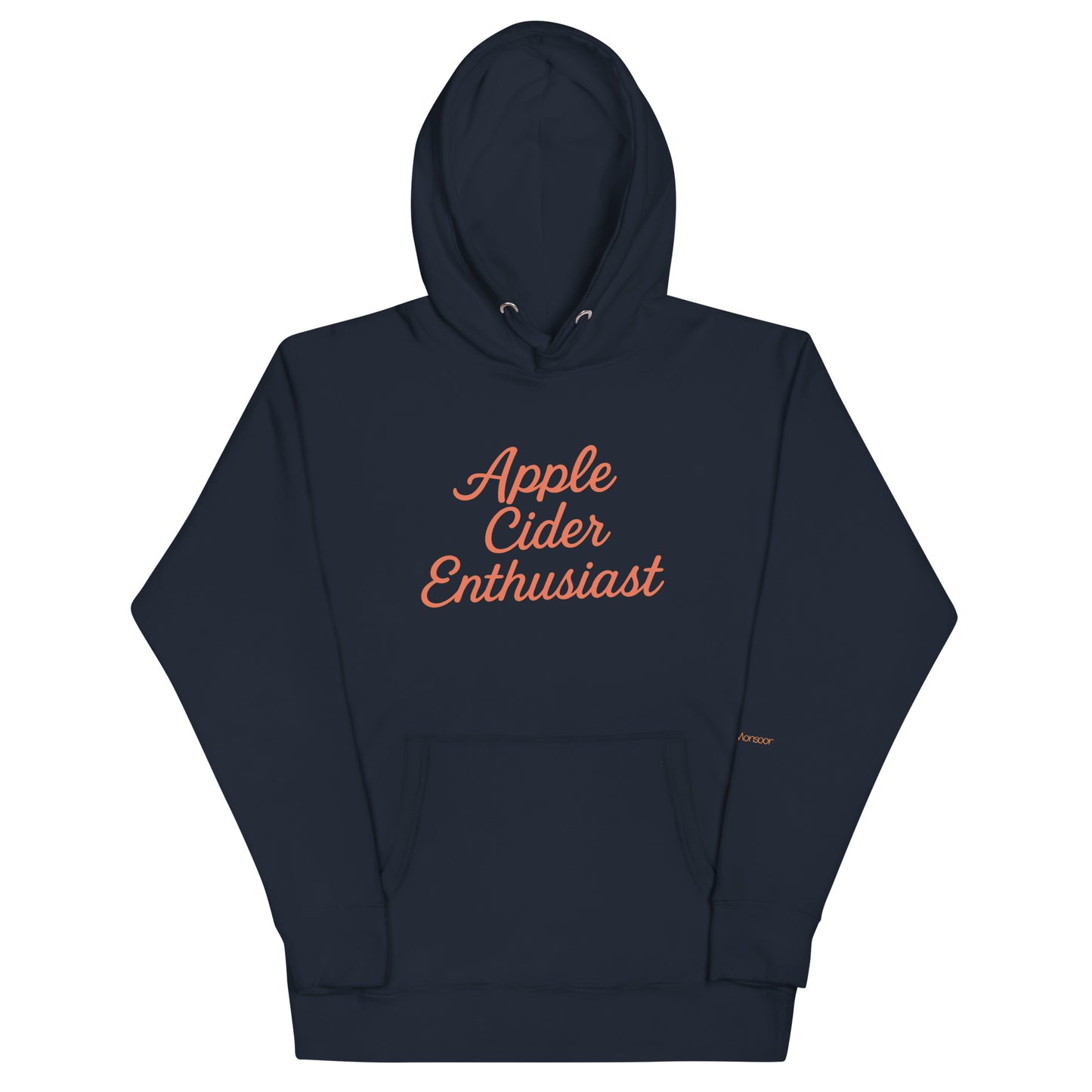 Apple Cider Enthusiast Unisex Premium Pullover Hoodie - Navy Blazer