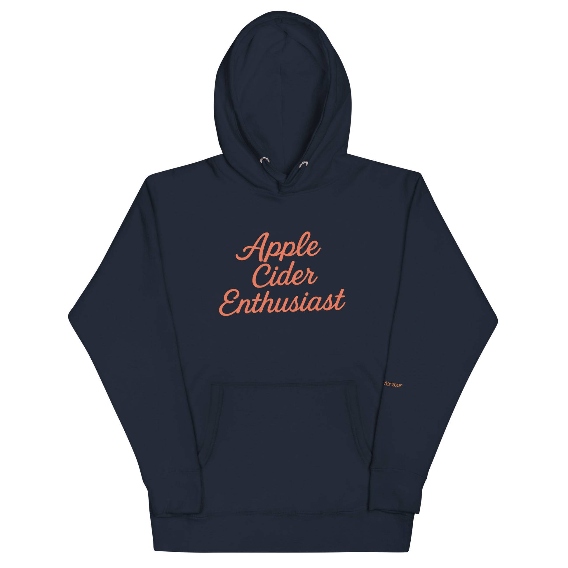 Apple Cider Enthusiast Unisex Premium Pullover Hoodie - Navy Blazer