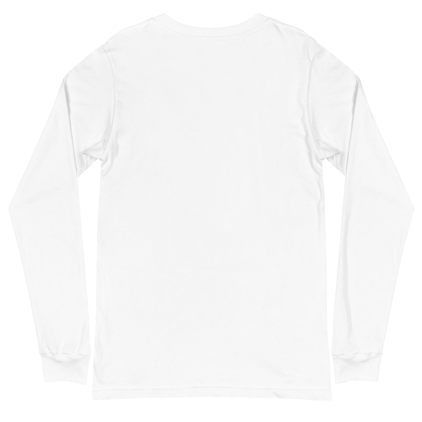 White long-sleeve shirt on a white background