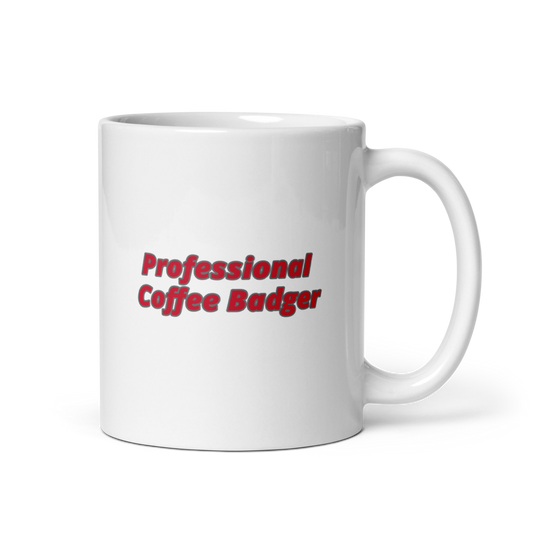 Professional Coffee Badger Mug