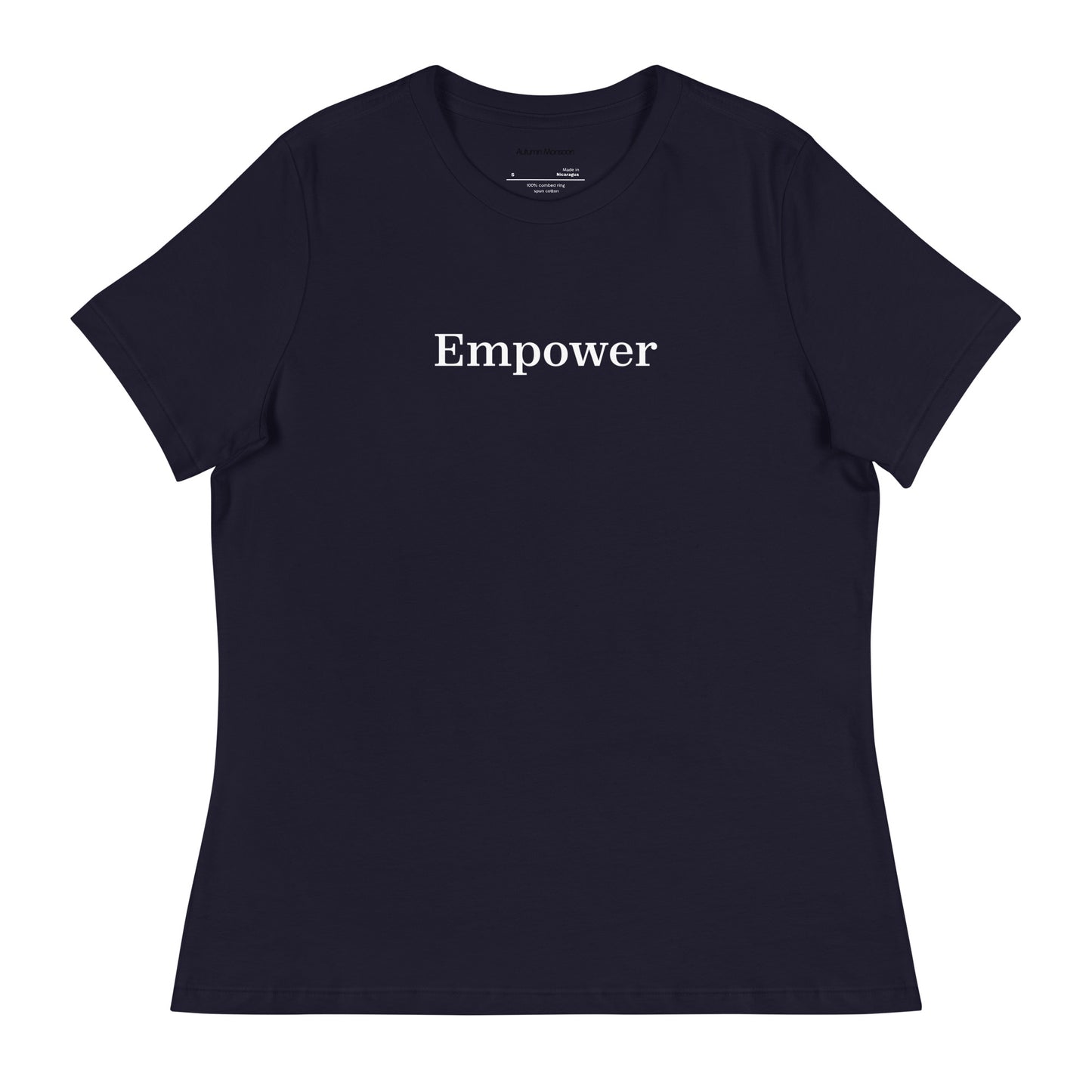 Empower Women's Relaxed Tee - Navy