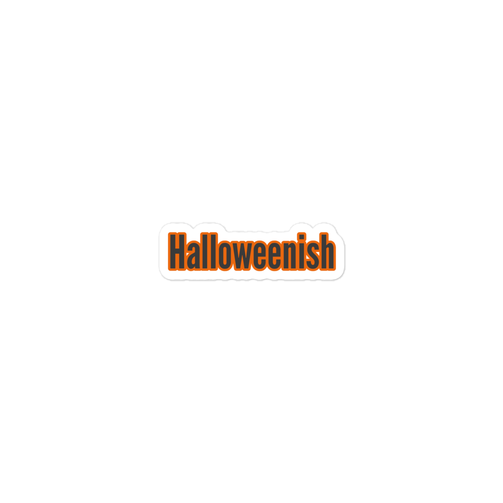 Halloweenish - Bubble-free stickers