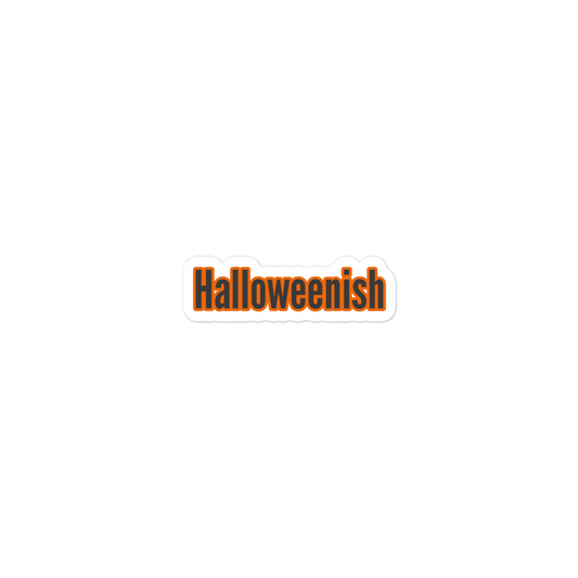 Halloweenish - Bubble-free stickers