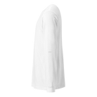 White long-sleeve shirt on a white background